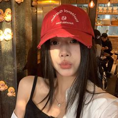 趙露思同金磨辺野球帽の女性百合の新モデルの顔が小さくて柔らかいです。