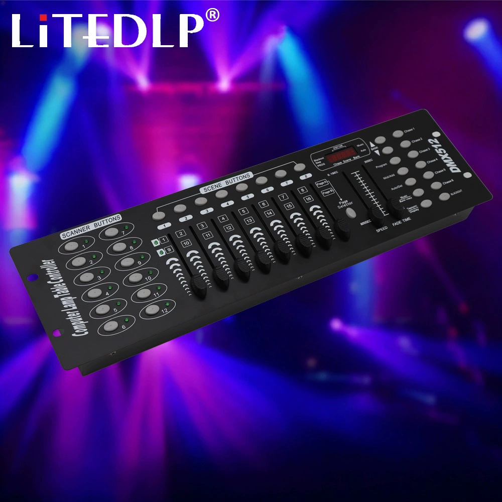 192-консоль DMX512 для прожектора с движущейся головкой свет LED par свет для консоли профессиональная сценическая баровая свадебная затемнение консоль