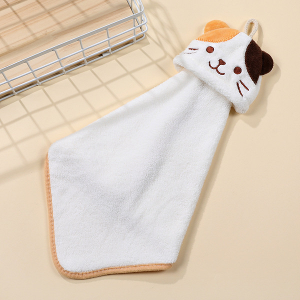 coral quick dry cute children's scarf