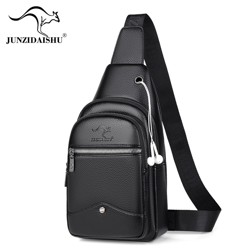 Young men's bags men's pu leather couple...