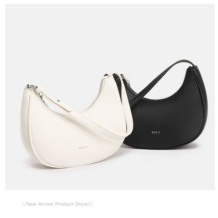 Borsa a tracolla da donna alla moda Borsa da donna popolare in morbida pelle di alta qualità retrò 2024 Nuovo stile semplice design di nicchia Borsa da donna popolare_voghion.com
