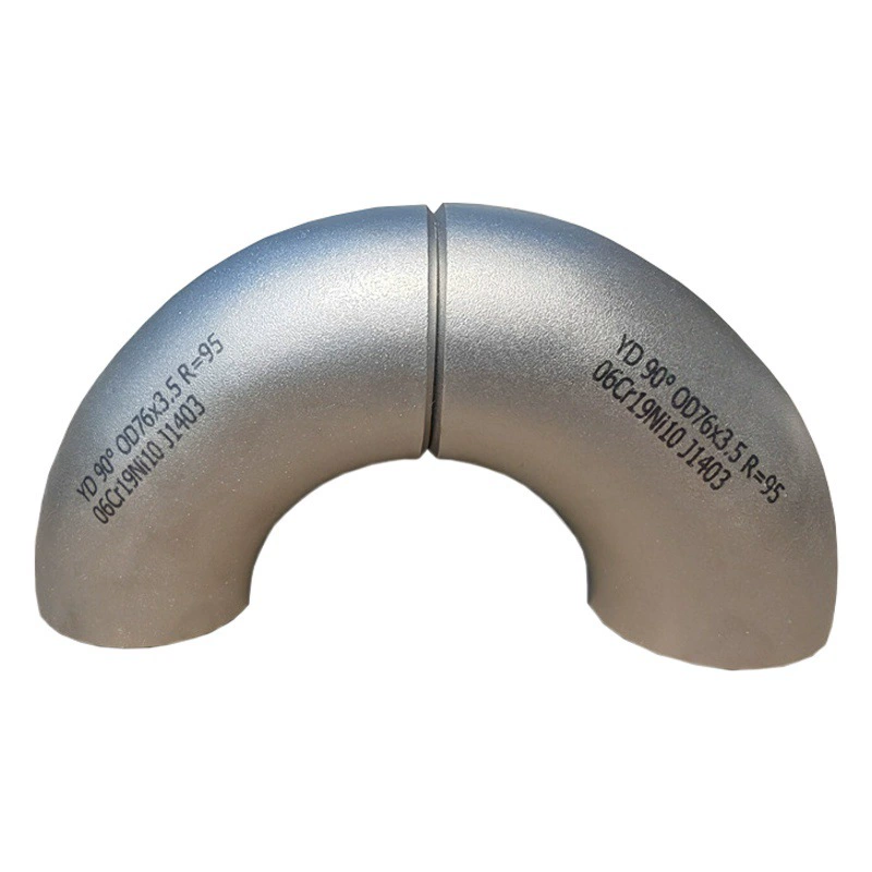 Промышленный сорт 304 из нержавеющей стали локоть 90 градусов длинный радиус штамповки локоть короткий радиус национальный стандарт 316 локоть из нержавеющей стали