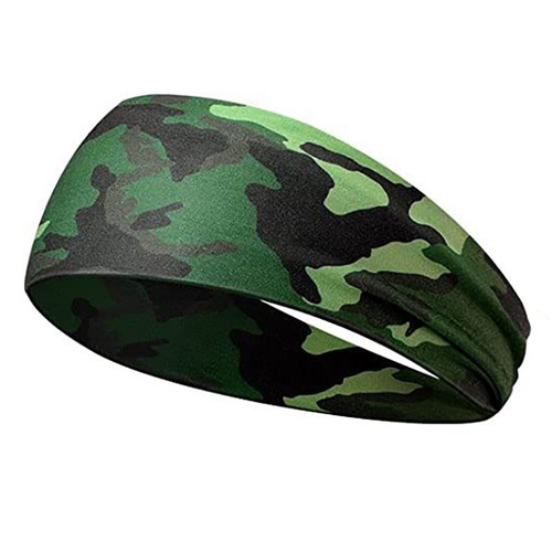 European and American fitness sweat absorbent headband running headband exercise sweat absorbent scarf head tie women's headwear anti-sweat