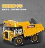 Three dimensional brainteaser, heavy truck, in 3d format