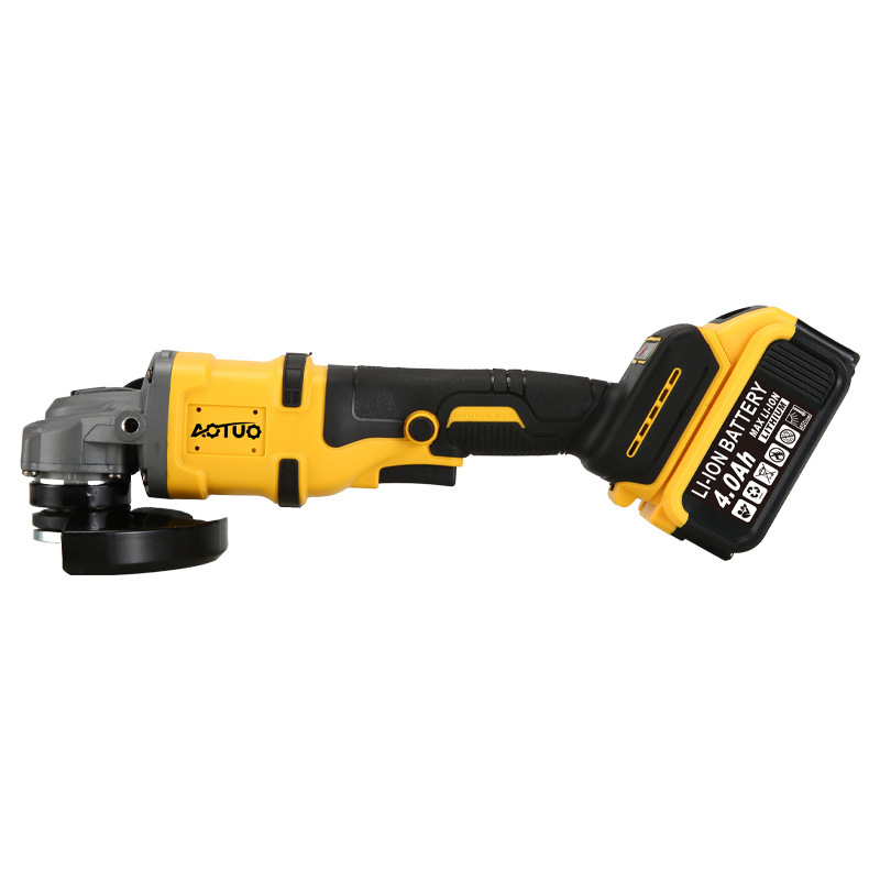 Molino de ángulo de litio sin escobillas transfronterizas rectificador inalámbrico rectificador de alta potencia recargable taladro de carga manual placa eléctrica