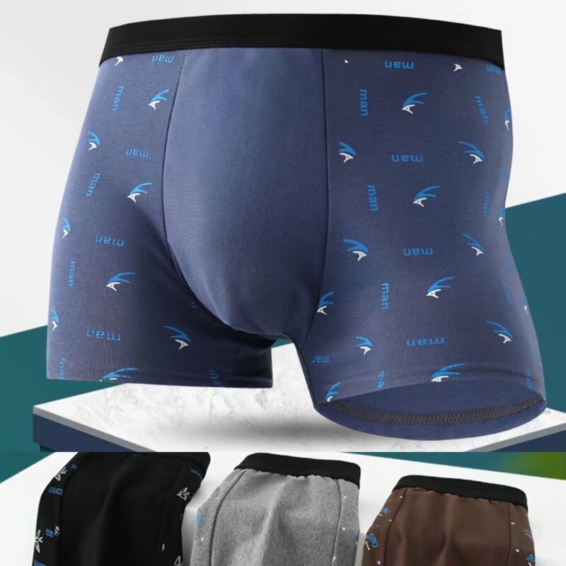 Men's Cotton Underwear, Large Size Men's Boxer Briefs from Street Vendors Men's Cotton Underwear, Large Size Men's Boxer Briefs from Street Vendors