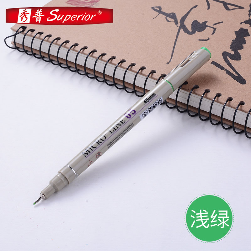 Especial transfronterizo para xiupu 12-color aguja pluma diseño dibujo gancho pluma anime dibujo pluma a base de agua 807c