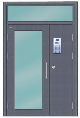 供应可视对讲门  刷卡单元门生产  单元电子门厂家  单元对讲门