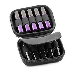 Essential Oil Pack 10 10ML-15ML Universal Essential Oil Storage Bag Portable EVA Box Carry-on Bag Cosmetic Case