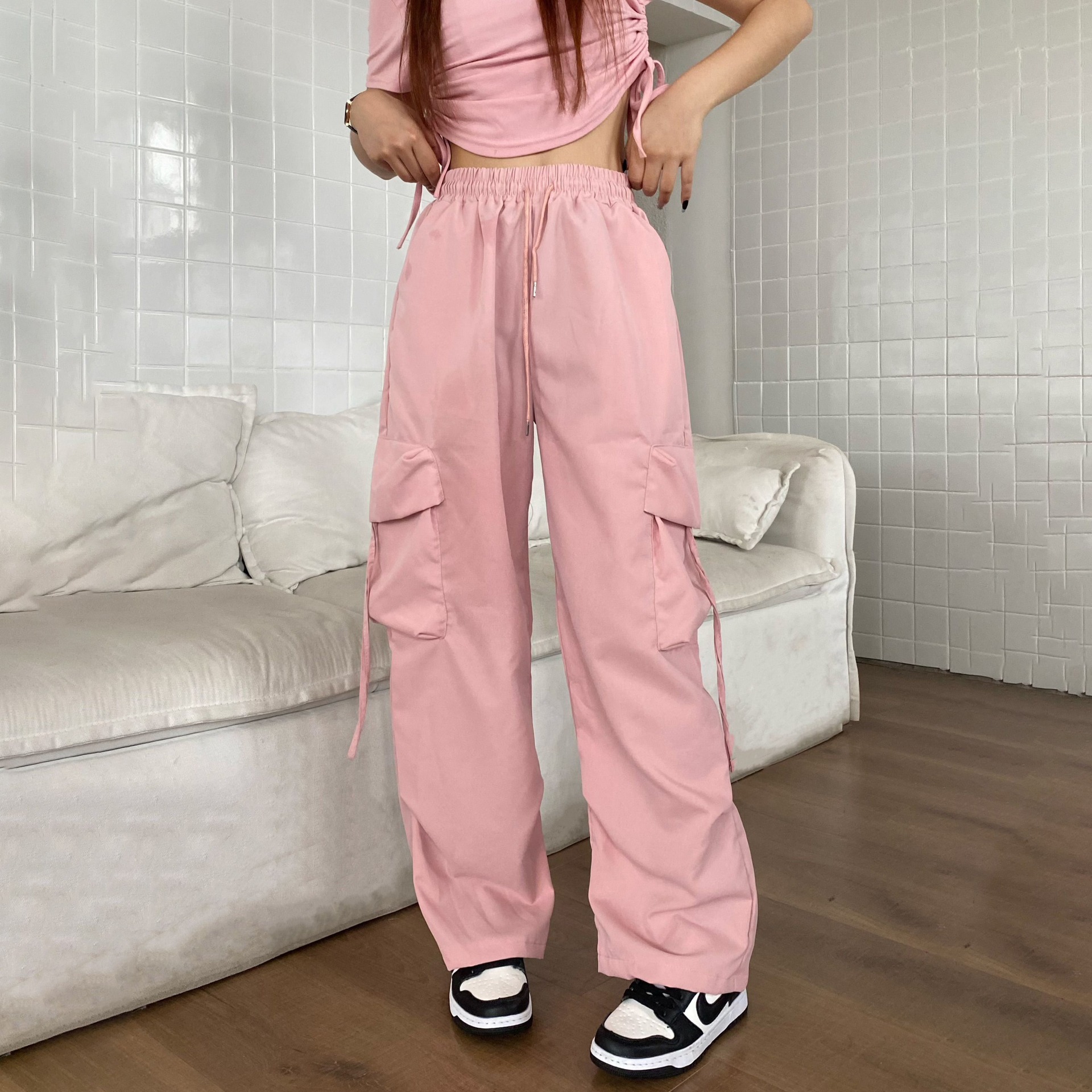 M01 작업복 핑크