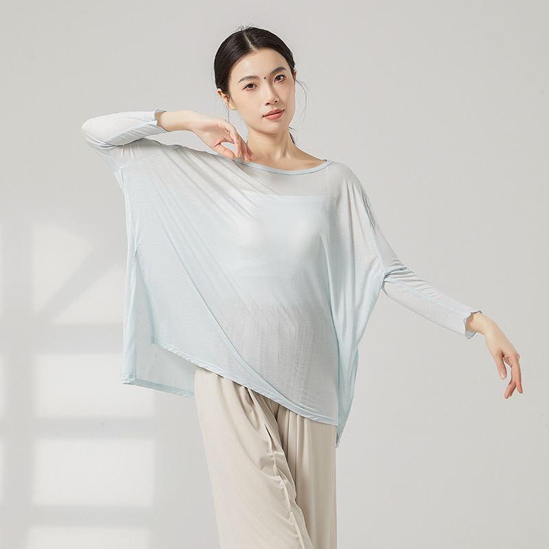 Wilderness Wind バットシャツ ダンストップ ダンスウェア 練習着 新しいスタイル 日常練習着|undefined