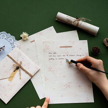 特种纸加厚复古信纸信封套装浪漫手写表白情书送女友高级感信笺