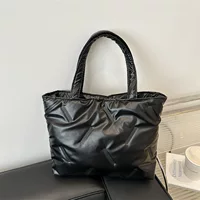 Capacious winter universal brand one-shoulder bag for leisure