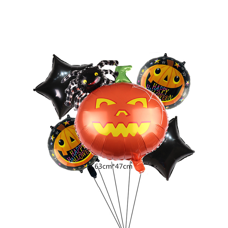 南瓜蜘蛛五件套