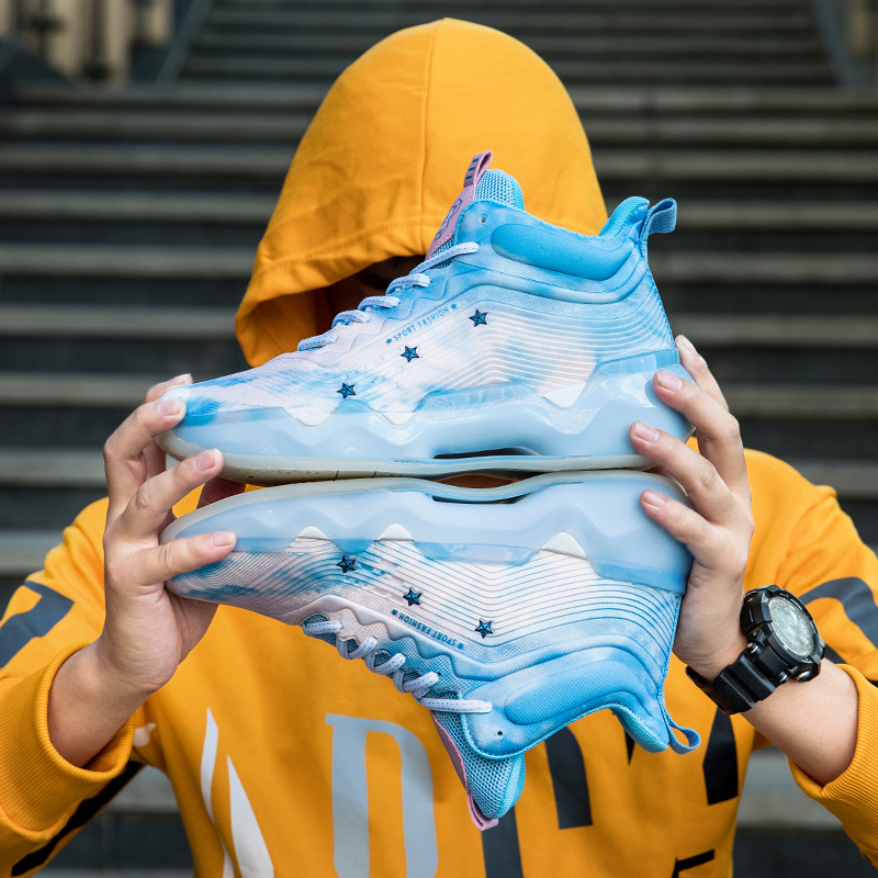 James basketball shoes men's No. 23 non-slip wear-resistant breathable shock-absorbing actual combat female students youth children's sports shoes_voghion.com