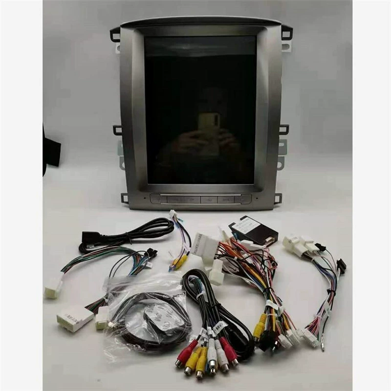 Подходит для Toyota 2006-2011 Cool Luzawa LC100 LX470 Android умная навигация 12.1-дюймовый вертикальный экран