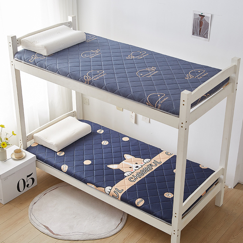 Lamb's Wool Mattress Student Dormitory Single Soft Cushion Memory Cotton Winter Thickeneded Mattress Sleeping Pad Coral Velvet Mattress Pad Quilt