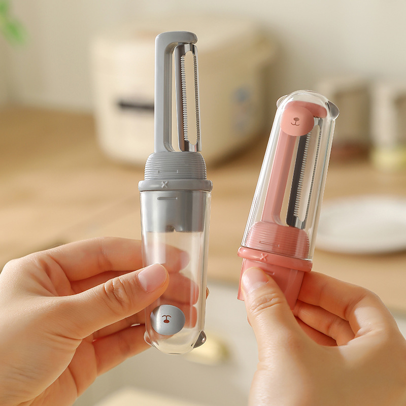 Portable and Storable Peeling Knife, Multifunctional Fruit and Vegetable Peeler, Mini Portable and Easy-to-Store Peeling Knife