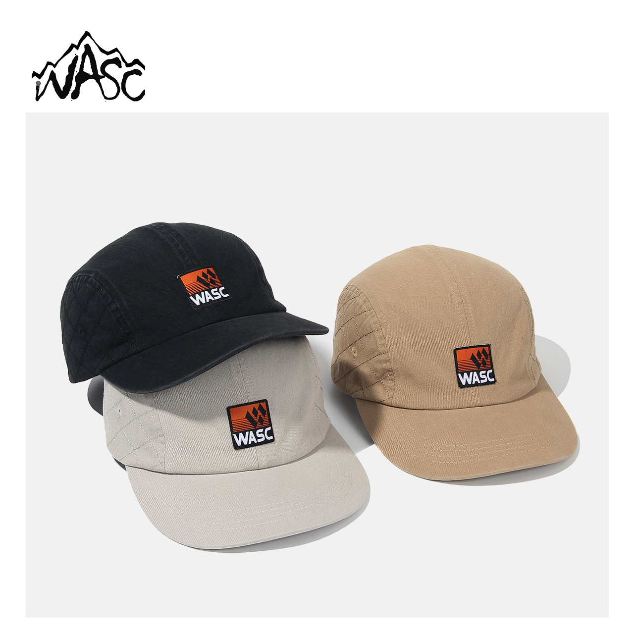 WASC Summer Sun Protection Bucket Hat for Women and Couples - 5-Panel Stylish and Versatile Hat for a Slimming Face - Baseball Hat