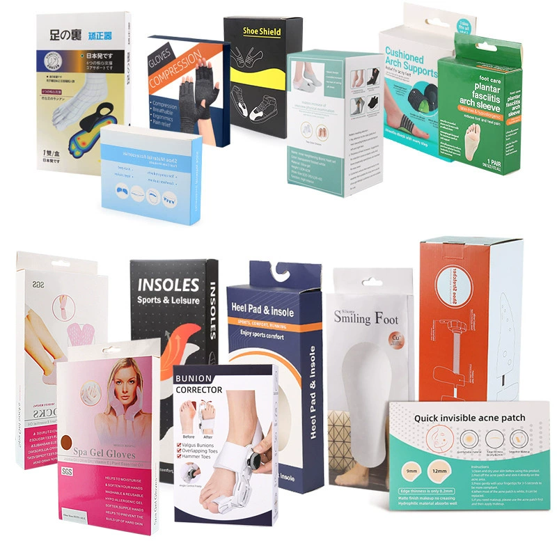 Shoes, insoles, pack, design socks, gloves, box, simple and elegant design