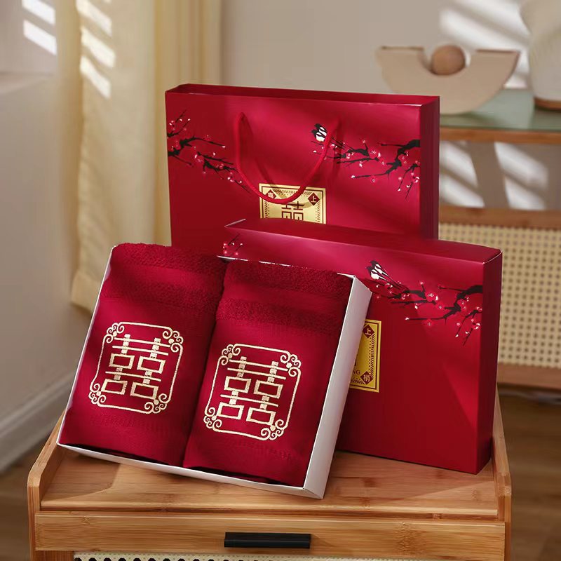 Бамбуковые волокна вино красный узел цветок