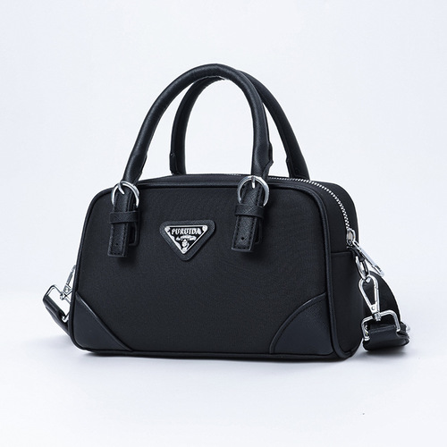 Elegant and Fashion Bowling Bag for Women, Handheld Small Tote Bag, Stylish and Versatile, Large Capacity Shoulder and Crossbody Bag for Ladies