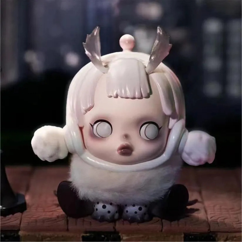 POPMART泡泡玛特SKULLPANDA食梦动物盲盒sp7代手办送玩具摆件礼物|undefined