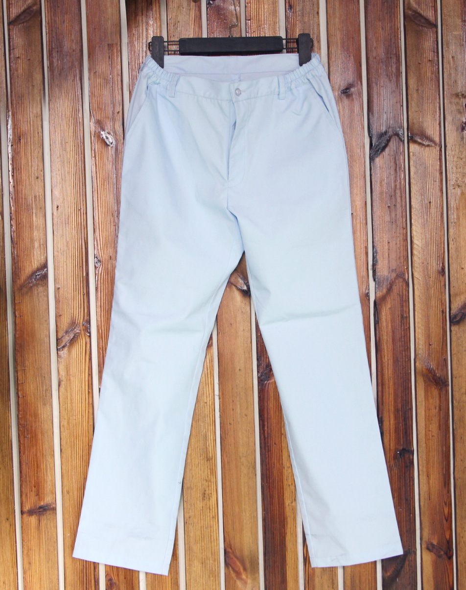 加工定制护士裤子白色女冬季护士服大码松紧腰工作裤