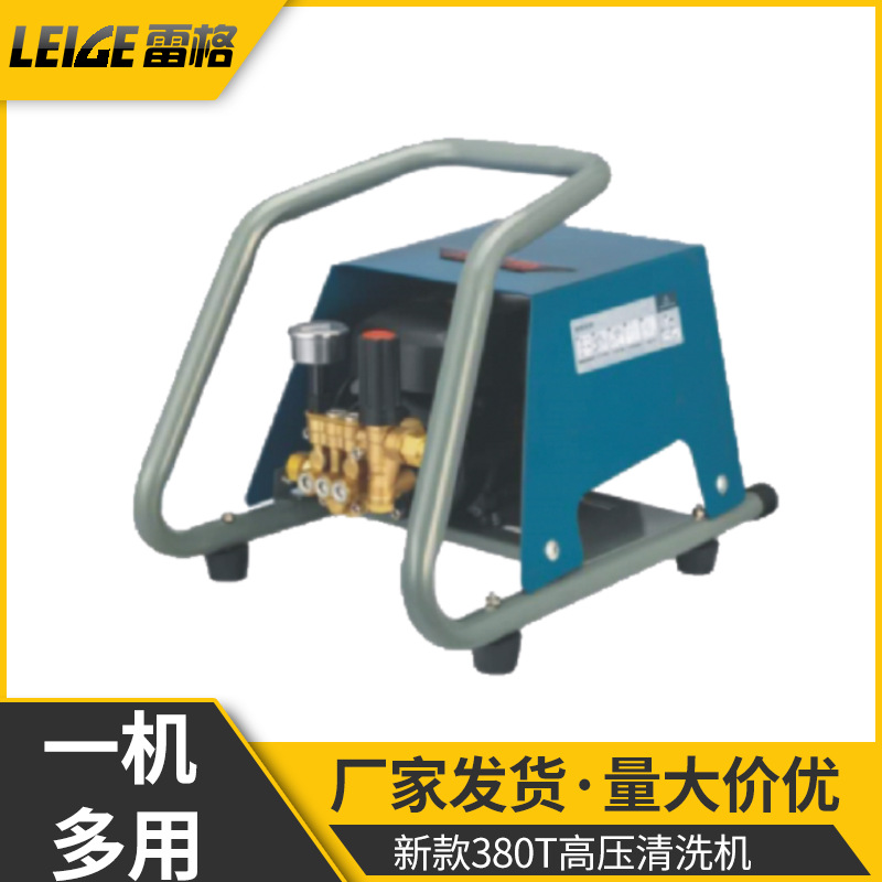 雷格 家用清洗机洗车机小型便携式高压全自动水泵洗车泵220V