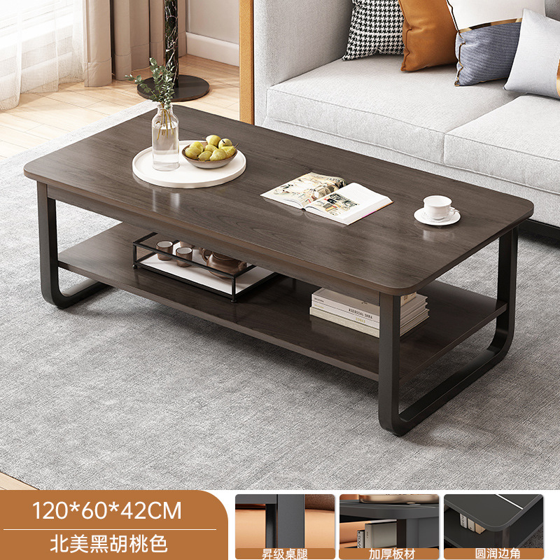 Mesa de centro, mesa pequeña, sala de estar, sofá doméstico, mesa lateral, apartamento pequeño moderno simple, dormitorio de alquiler, mesa de té simple