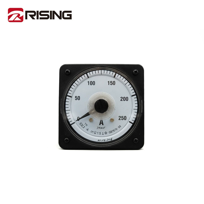 Производители поставляют морской указатель типа 63C/L2 DC широкоугольный Амперметр Вольтметр 80*80 мм