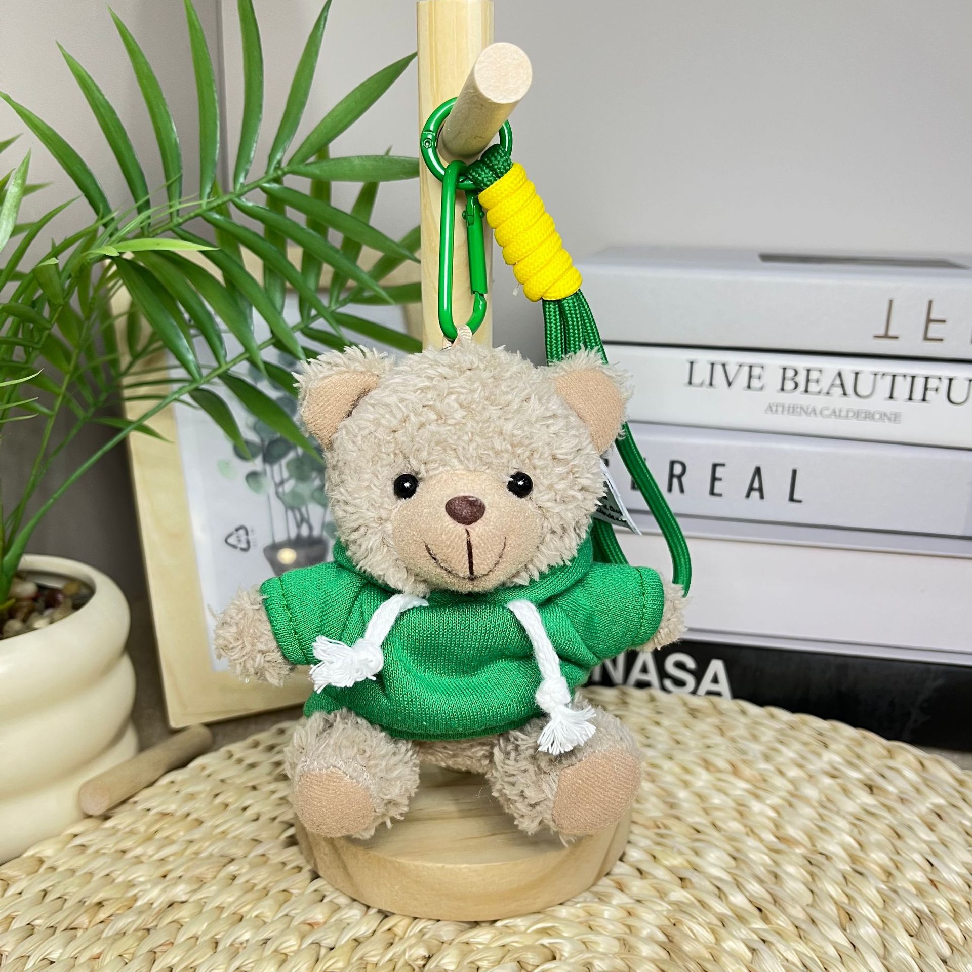 Colgante camiseta Teddy Bear muñeca Teddy Bear muñeca juguetes de peluche temporada de graduación logotipo corporativo regalo muñeca tela