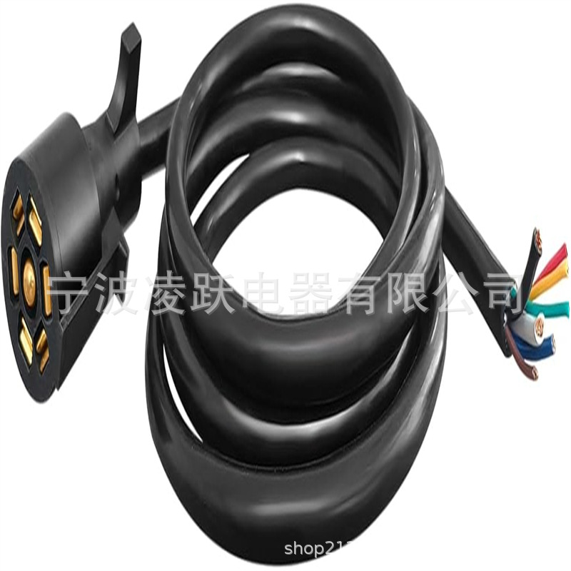 Gonice 重型 7 路拖车插头延长线束用于制动和灯光控制