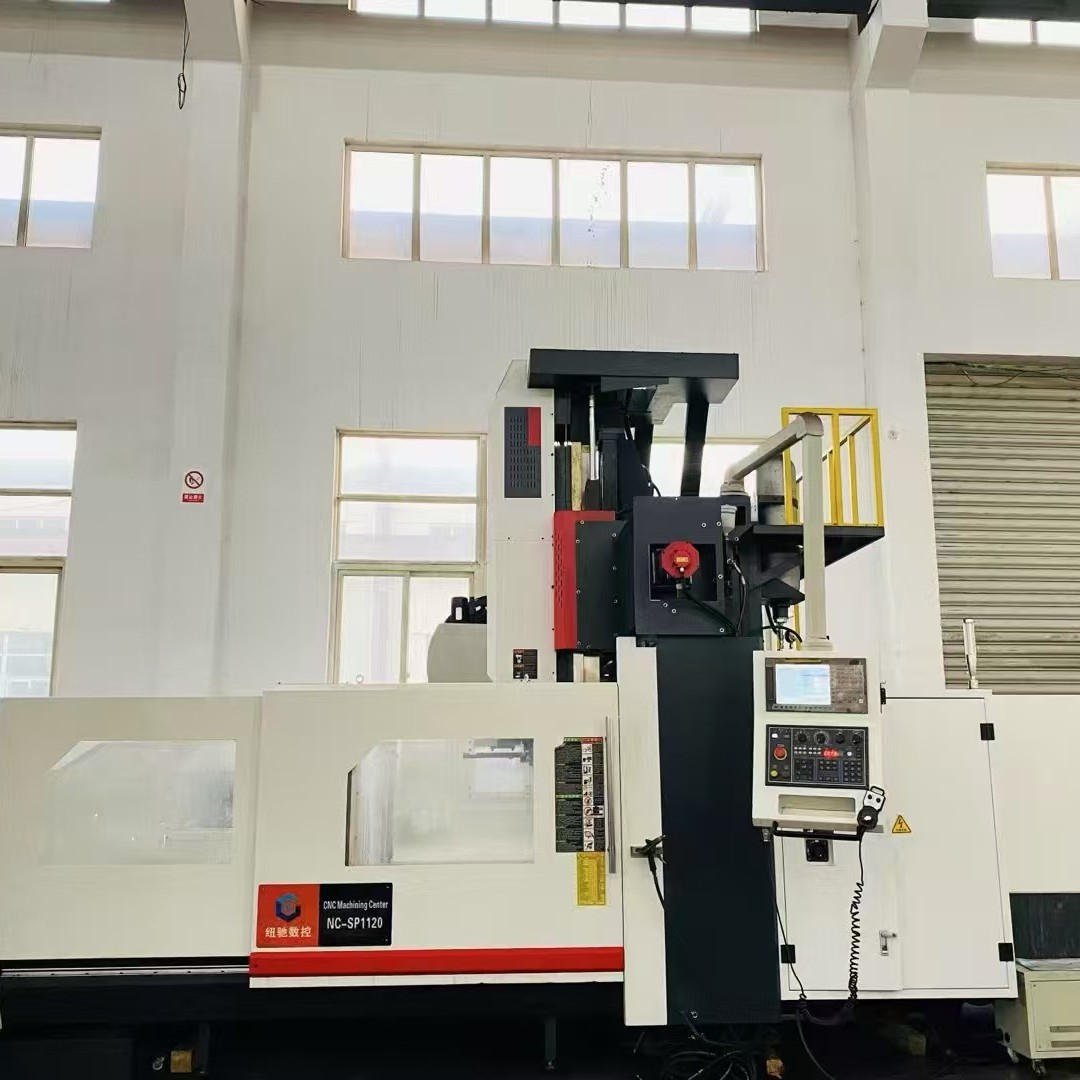 处理二手纽驰NC-SP1120龙门加工中心主轴锥度BT50刀库:24把