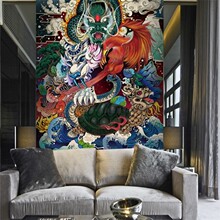 龙壁纸 龙壁纸品牌 图片 价格 龙壁纸批发 阿里巴巴