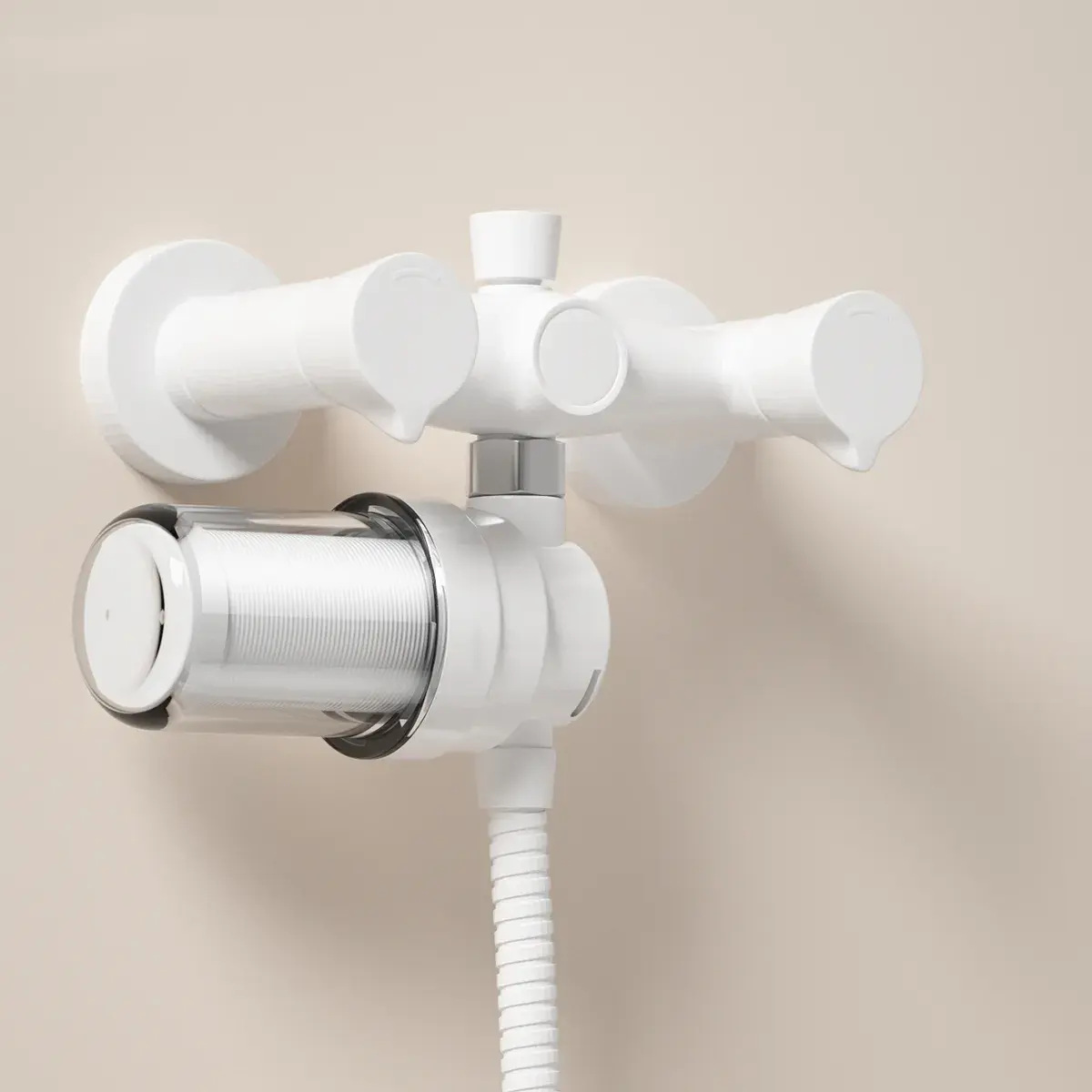 Cross-border wear spray fuerte boquilla de ducha presurizada baño filtro de ducha spray cabeza de ducha de mano