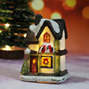 Decorations, resin, house, Christmas jewelry, new collection, micro landscape, Birthday gift