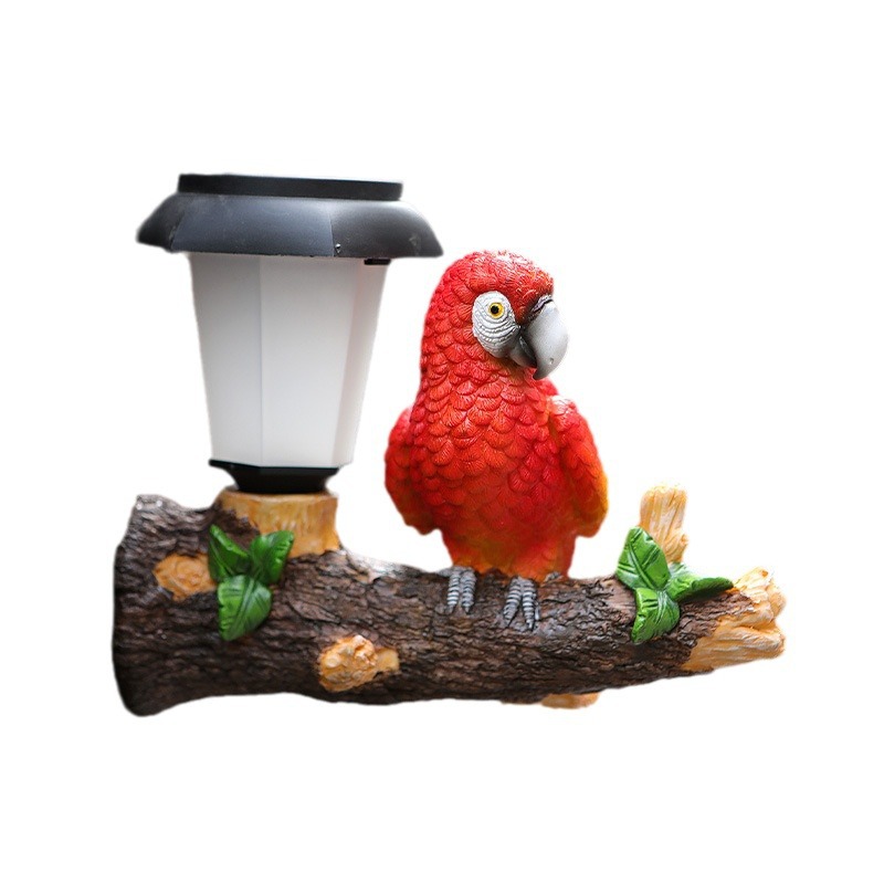 Lámpara solar transfronteriza lámpara LED para patio al aire libre búho koala árbol colgante césped jardín decoración