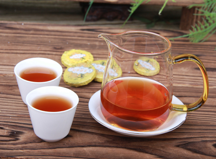 Yellow chrysanthemum Pu'er 10