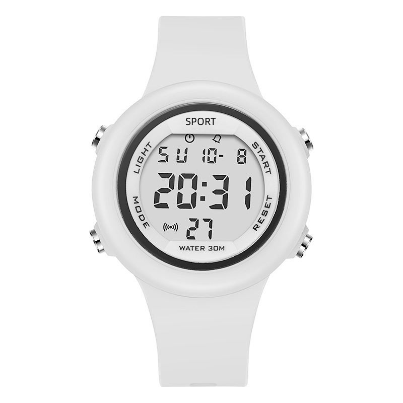 Retail explosivo reloj de estudiantes de secundaria secundaria niños y niñas deportes multifuncional reloj electrónico digital impermeable