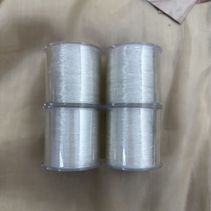 Imported wear-resistant string bracelet elastic string bracelet bead-wearing rubber band beaded string crystal text play