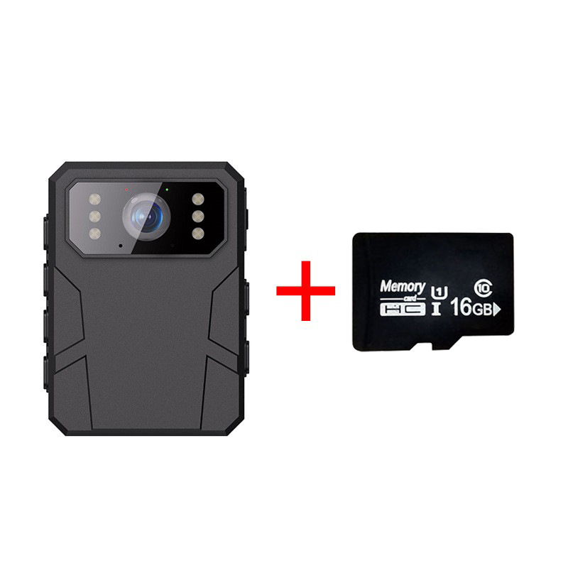 La nueva grabadora de aplicación de la ley 4K HD usa una cámara de clip trasera impermeable multifuncional de larga duración de la batería de visión nocturna