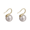 Small design advanced earrings from pearl, light luxury style, trend of season, Korean style