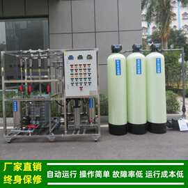 绿健厂家直供3t/h超纯水机组系统双级RO EDI半导体/光伏/实验室用