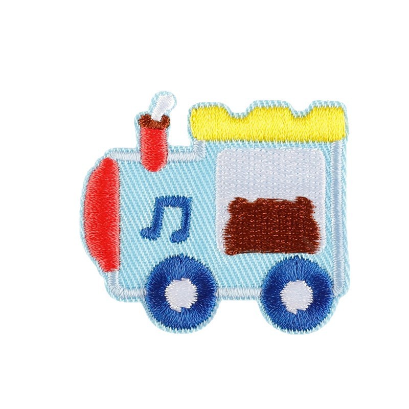 コンピュータ刺繍ラベルかわいい刺繍ステッカー韓国語版 diy 装飾パッチステッカー自己粘着オリジナル漫画車布ステッカー|undefined