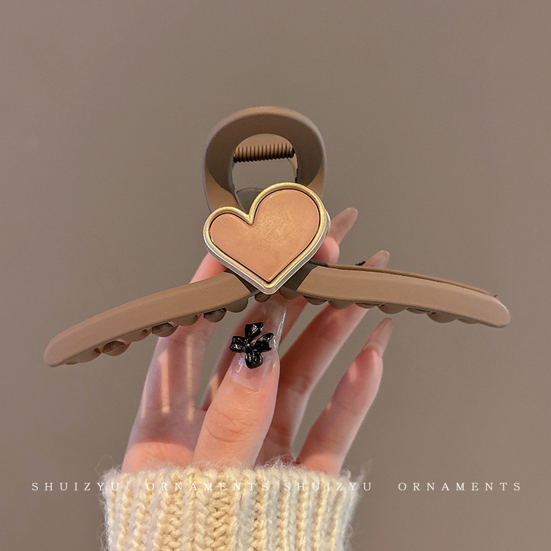 3#Pinza de amor marrón 13cm