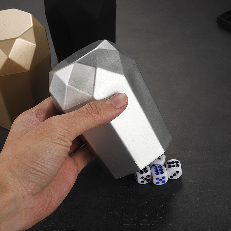 Bar Shaker dados de gama alta octogonal tamiz de tamiz KTV noche Club beber entretenimiento dados traje