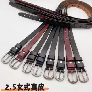 新款腰带防牛皮皮带休闲韩版百搭 皮具裤腰带直销2.5女士针扣复古