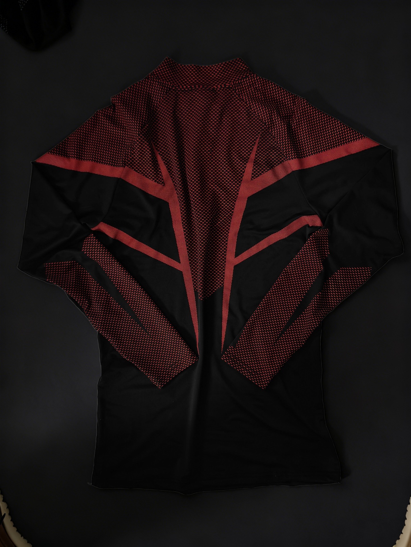 Men's Athletic Shirt Long Sleeve Quick Dry Workout Top For Gym_voghion.com