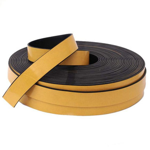 EPDM self-adhesive flat foam sealing strip anti-collision sound insulation EPDM power distribution cabinet sealing strip